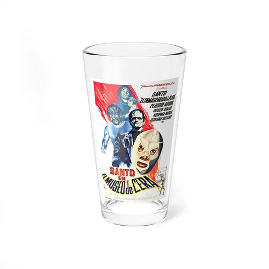 SANTO IN THE WAX MUSEUM 1963 Movie Poster - Pint Glass 16oz 16oz - Go Mug Yourself