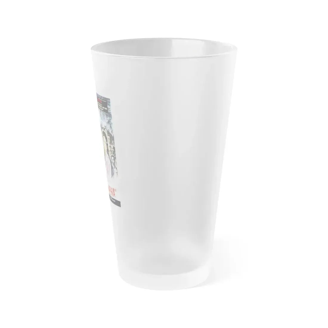 SANTO VS BLACK MAGIC WOMAN 1973 Movie Poster - Frosted Pint Glass 16oz - Go Mug Yourself