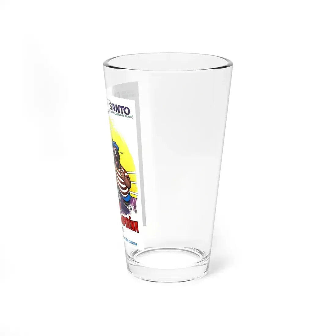 SANTO VS CAPULINA 1969 Movie Poster - Pint Glass 16oz - Go Mug Yourself