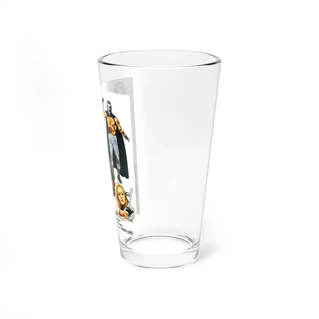 SANTO VS THE KIDNAPPERS 1973 Movie Poster - Pint Glass 16oz - Go Mug Yourself