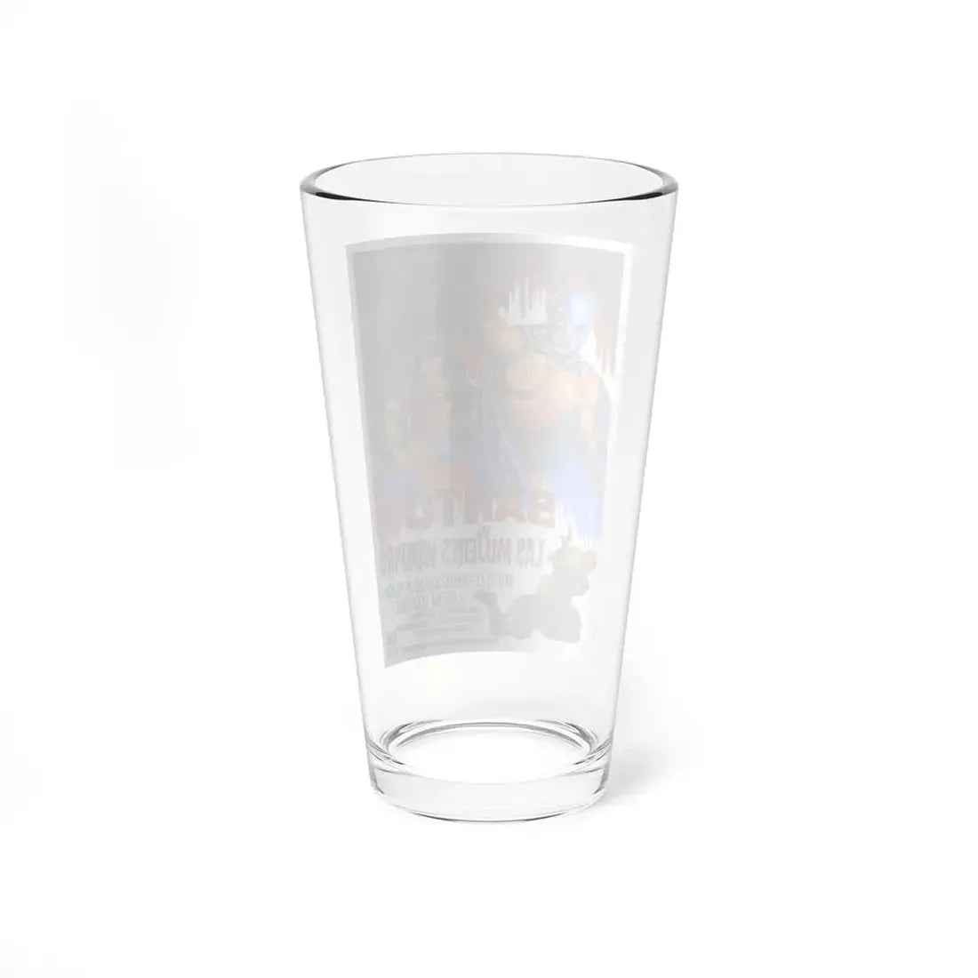 SANTO VS THE VAMPIRE WOMEN 1962 Movie Poster - Pint Glass 16oz - Go Mug Yourself