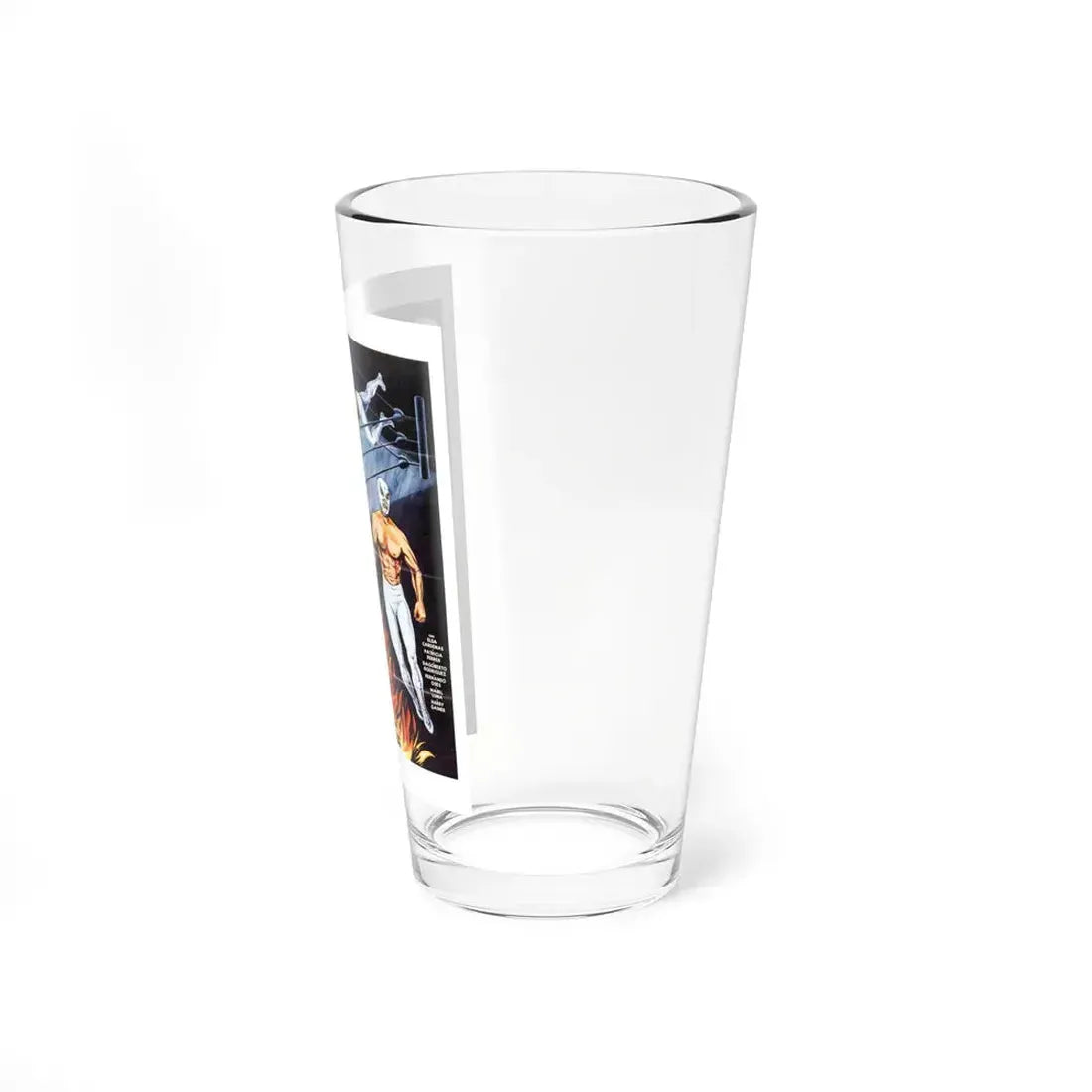 SANTO VS THE VICE MAFIA 1971 Movie Poster - Pint Glass 16oz - Go Mug Yourself