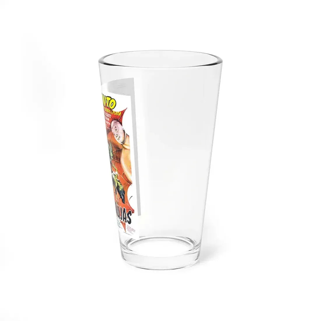 SANTO VS THE WITCHES 1968 Movie Poster - Pint Glass 16oz - Go Mug Yourself