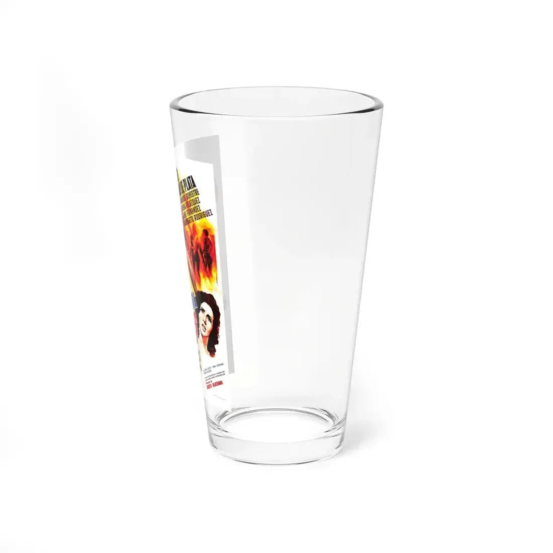 SANTO VS THE ZOMBIES 1961 Movie Poster - Pint Glass 16oz - Go Mug Yourself