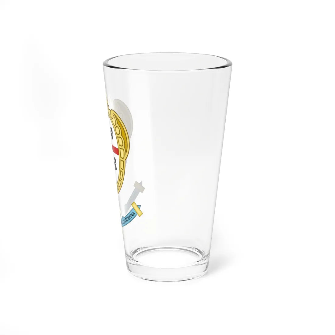 Sardegna-Stemma (Italy) (Coat of Arms) Pint Glass 16oz - Go Mug Yourself