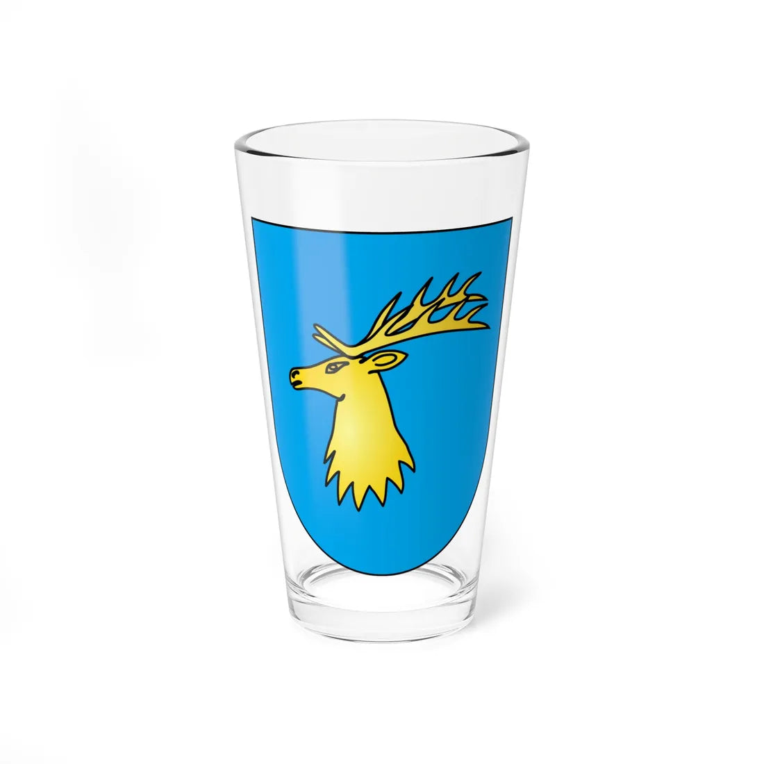 Sarentino-Stemma (Italy) (Coat of Arms) Pint Glass 16oz 16oz - Go Mug Yourself