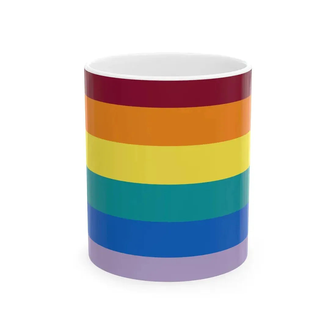 Saryan Equal Distance Armenia Flag (Armenia) White Coffee Mug 11oz - Go Mug Yourself
