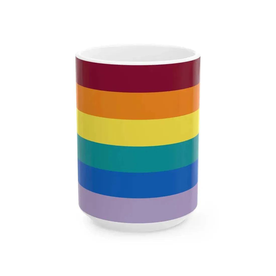 Saryan Equal Distance Armenia Flag (Armenia) White Coffee Mug 15oz - Go Mug Yourself