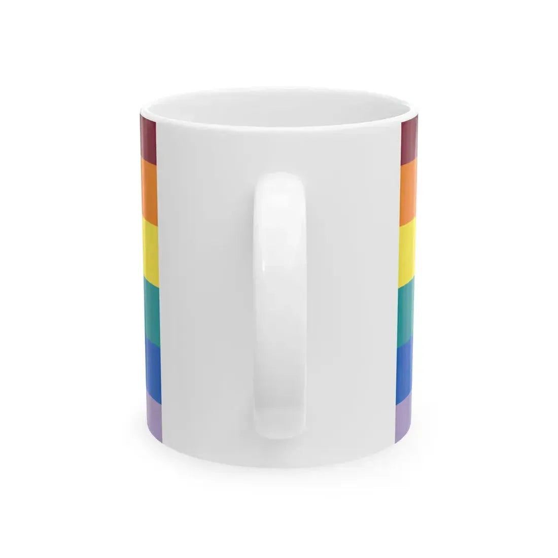 Saryan Equal Distance Armenia Flag (Armenia) White Coffee Mug - Go Mug Yourself