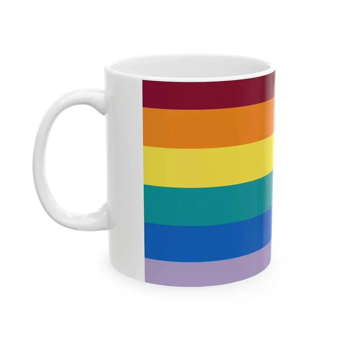 Saryan Equal Distance Armenia Flag (Armenia) White Coffee Mug - Go Mug Yourself