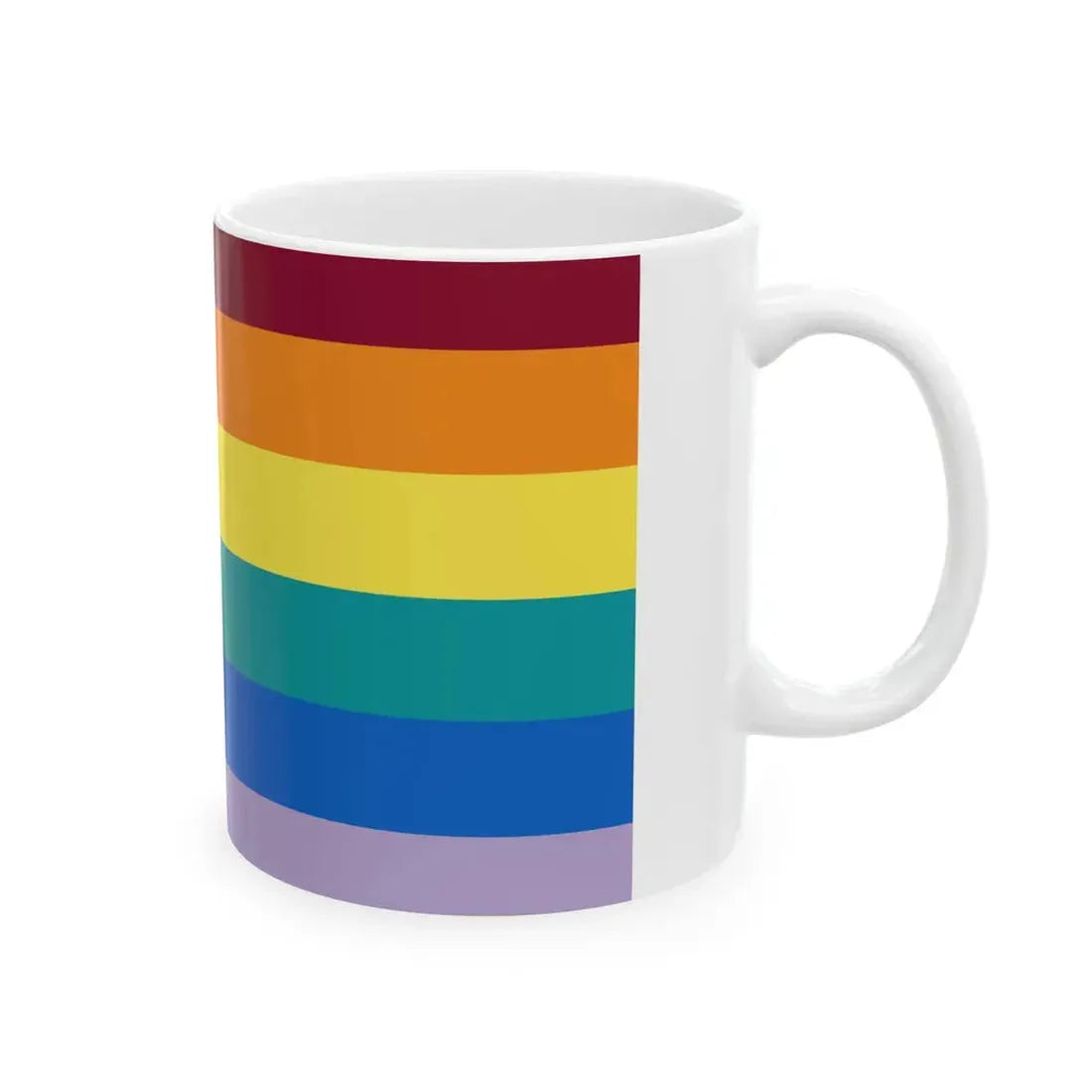 Saryan Equal Distance Armenia Flag (Armenia) White Coffee Mug - Go Mug Yourself