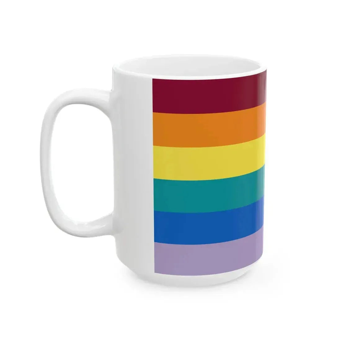 Saryan Equal Distance Armenia Flag (Armenia) White Coffee Mug - Go Mug Yourself