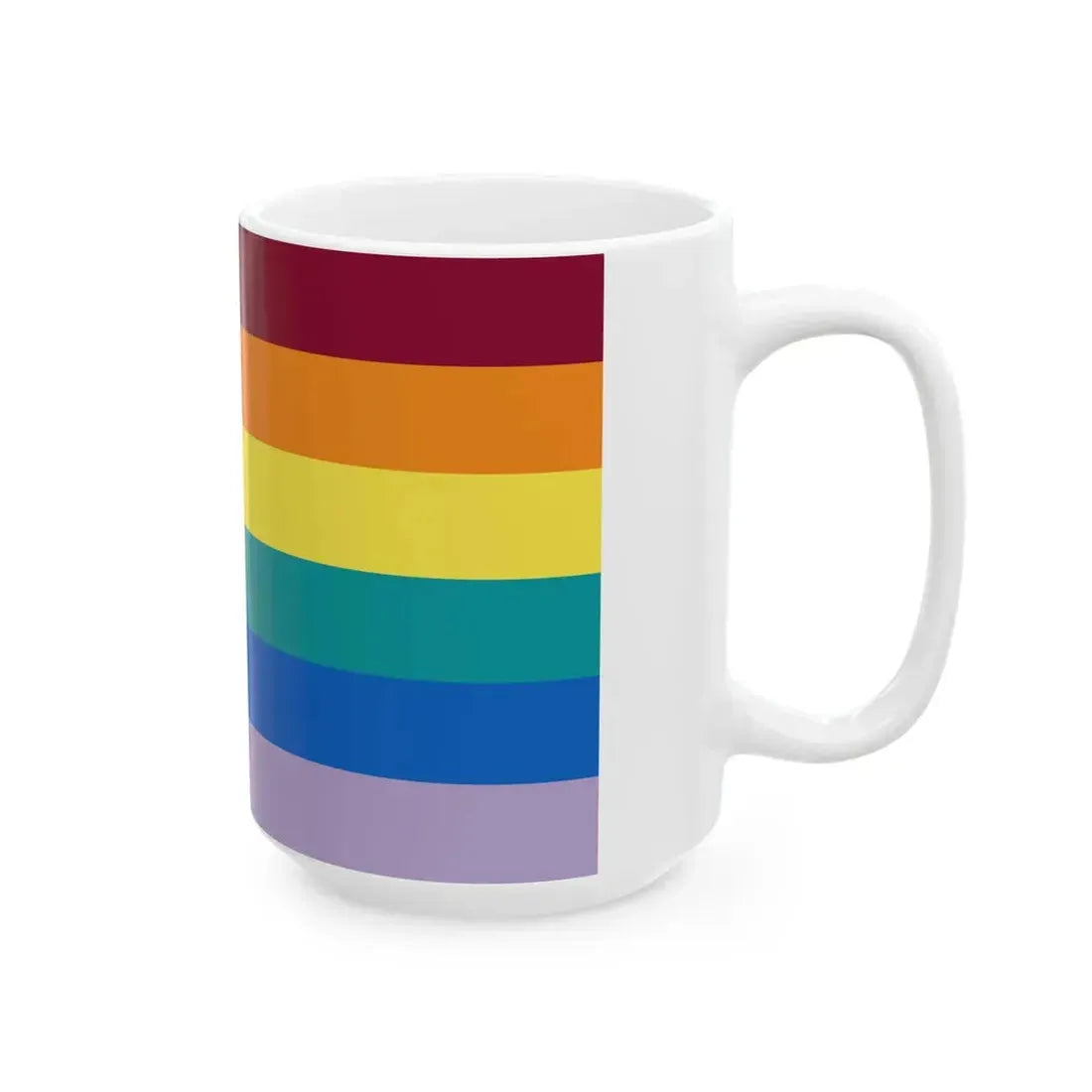 Saryan Equal Distance Armenia Flag (Armenia) White Coffee Mug - Go Mug Yourself