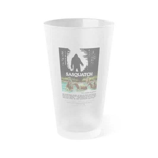 SASQUATCH 1976 Movie Poster - Frosted Pint Glass 16oz 16oz Frosted - Go Mug Yourself