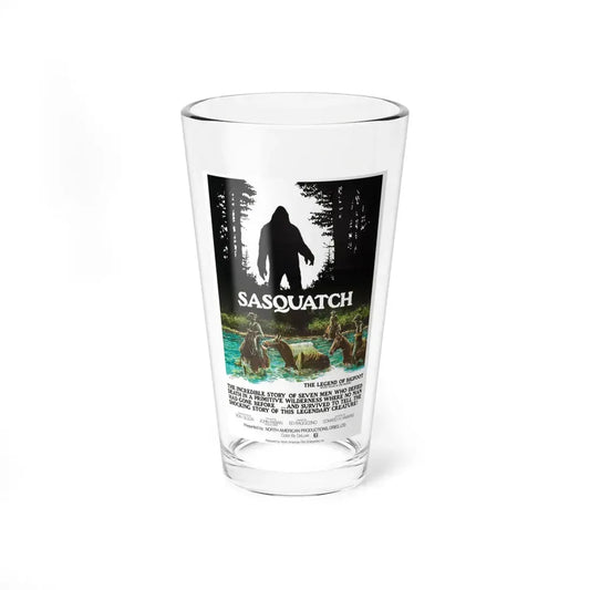 SASQUATCH 1976 Movie Poster - Pint Glass 16oz 16oz - Go Mug Yourself