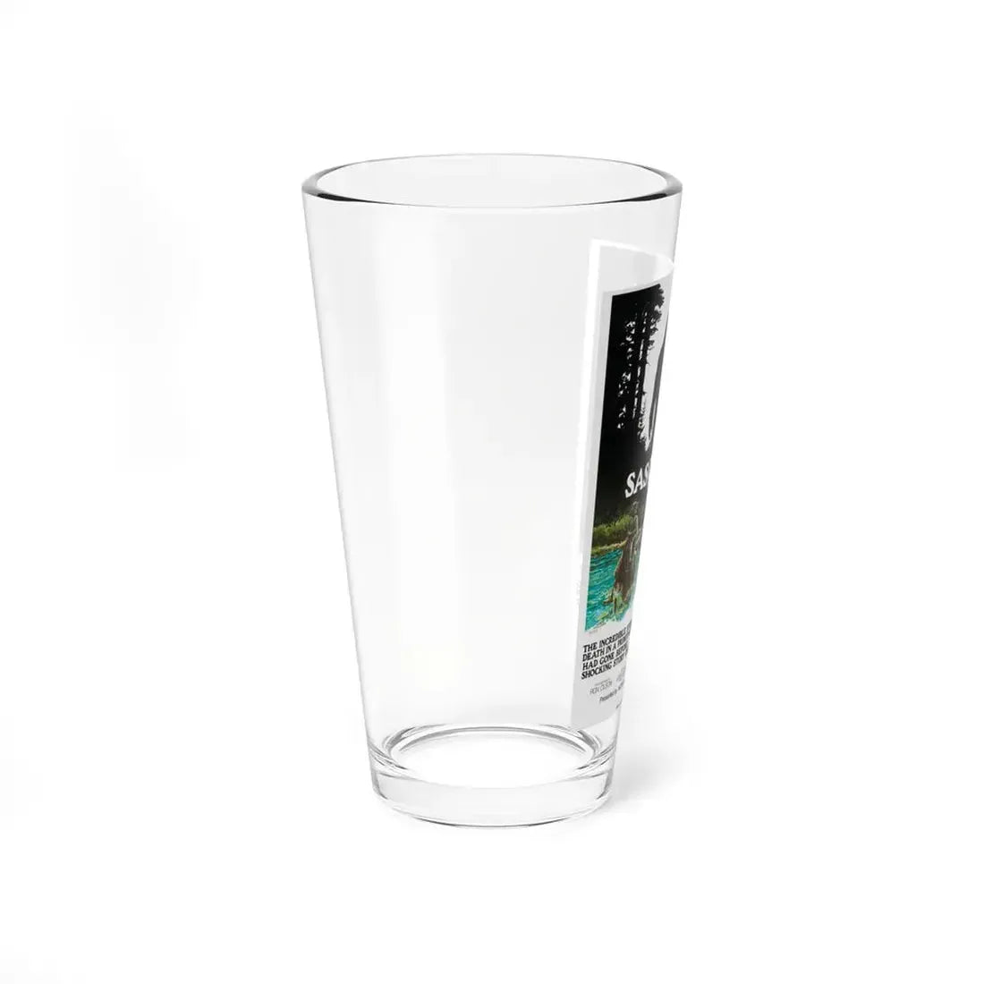 SASQUATCH 1976 Movie Poster - Pint Glass 16oz - Go Mug Yourself