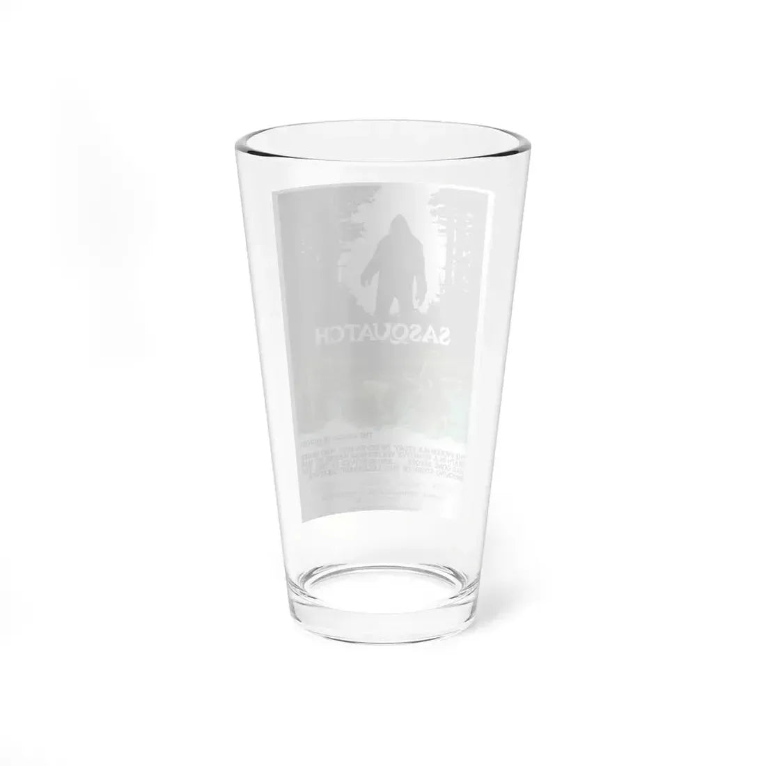 SASQUATCH 1976 Movie Poster - Pint Glass 16oz - Go Mug Yourself