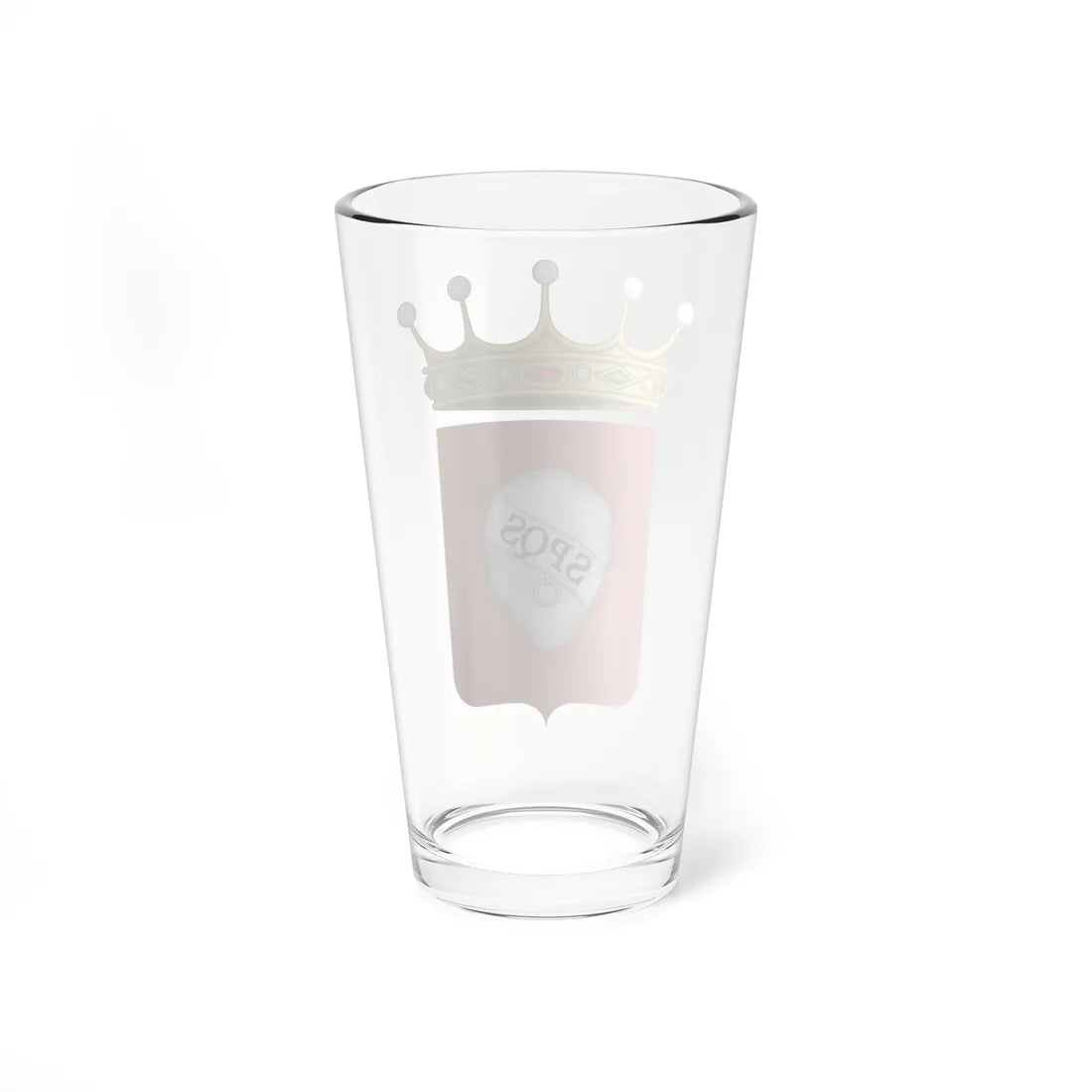 Sassoferrato-Stemma (Italy) (Coat of Arms) Pint Glass 16oz - Go Mug Yourself