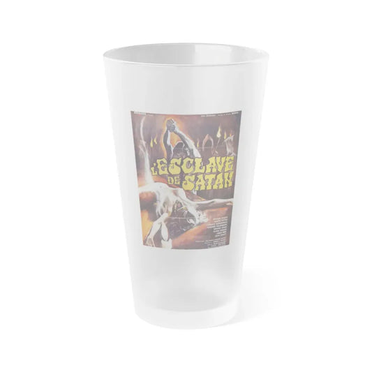 SATAN'S SLAVE (2) 1976 Movie Poster - Frosted Pint Glass 16oz 16oz Frosted - Go Mug Yourself