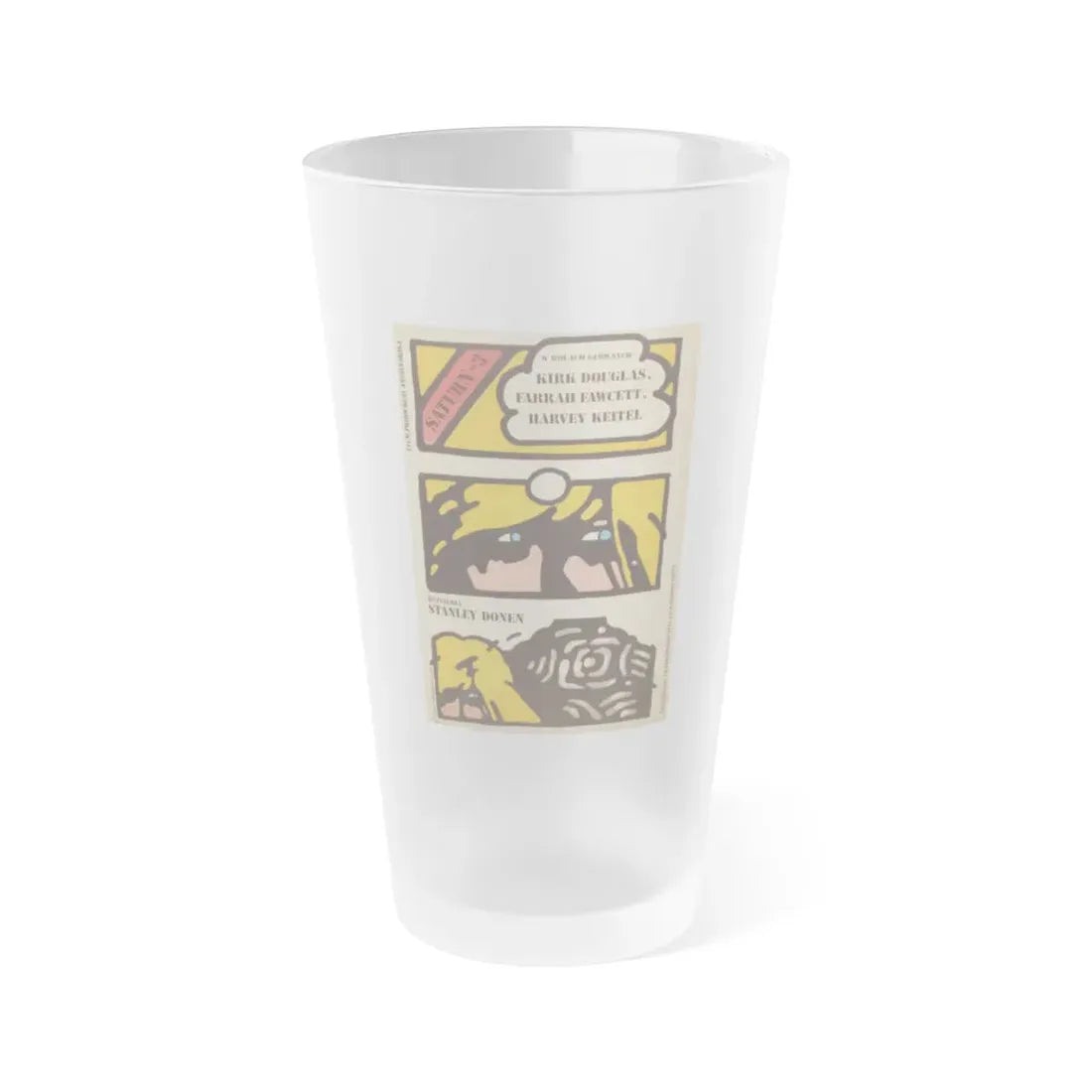 SATURN 3 (POLISH) 1980 Movie Poster - Frosted Pint Glass 16oz 16oz Frosted - Go Mug Yourself