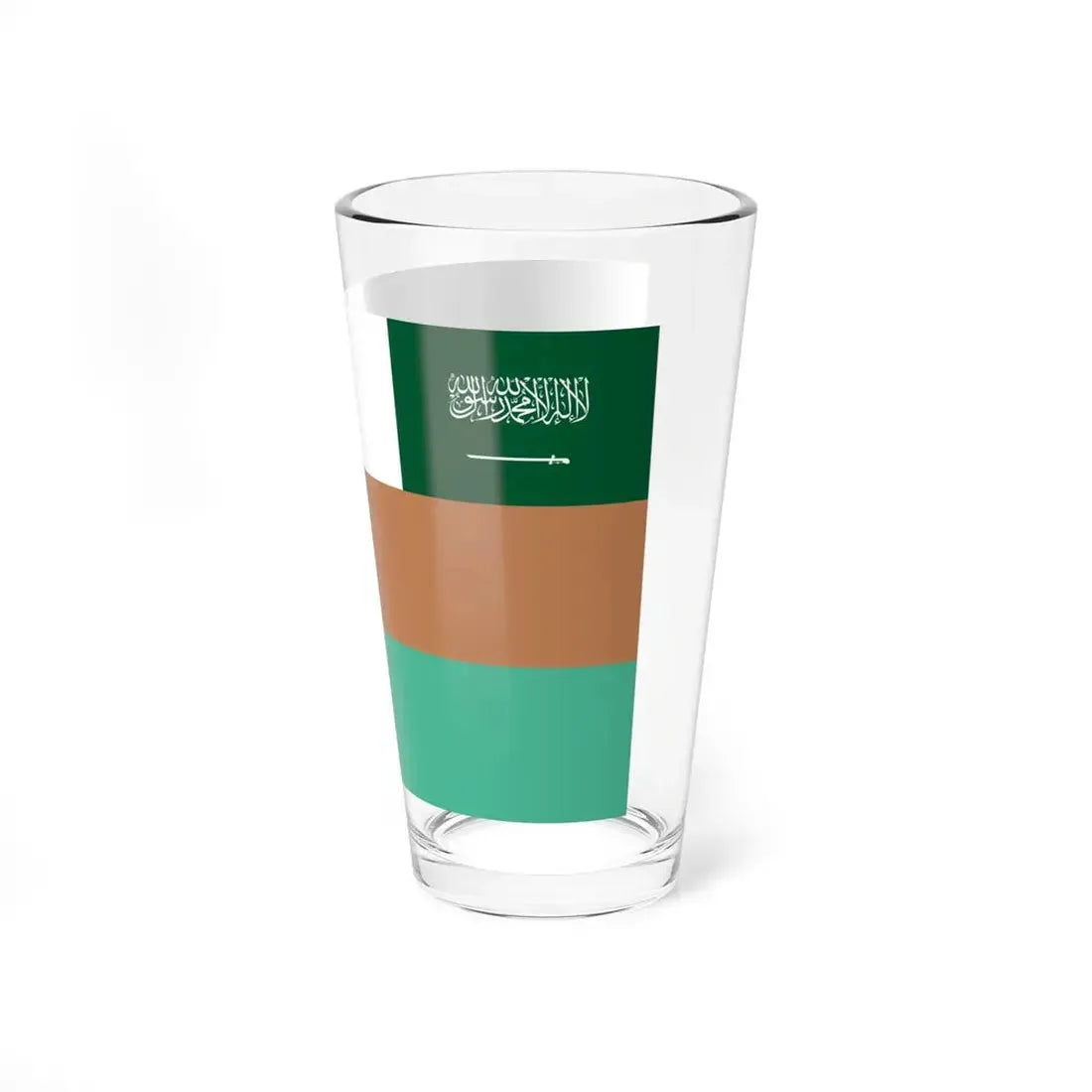 Saudi Ministry of National Guard Flag (Saudi Arabia) Pint Glass 16oz - Go Mug Yourself