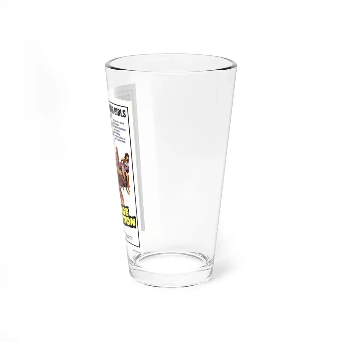SAVAGE ABDUCTION 1973 Movie Poster - Pint Glass 16oz - Go Mug Yourself