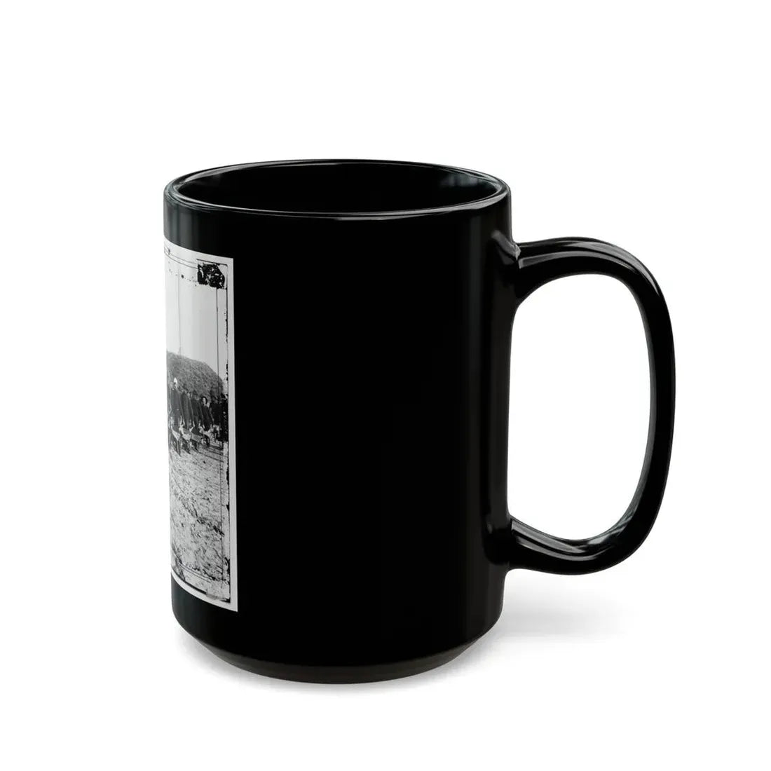 Savannah, Ga., Vicinity. Sherman's Troops Removing Ammunition From Fort Mcallister In Wheelbarrows (U.S. Civil War) Black Coffee Mug - Go Mug Yourself