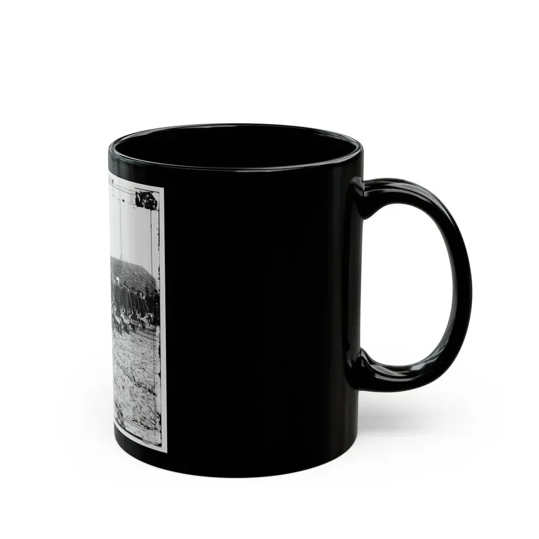 Savannah, Ga., Vicinity. Sherman's Troops Removing Ammunition From Fort Mcallister In Wheelbarrows (U.S. Civil War) Black Coffee Mug - Go Mug Yourself