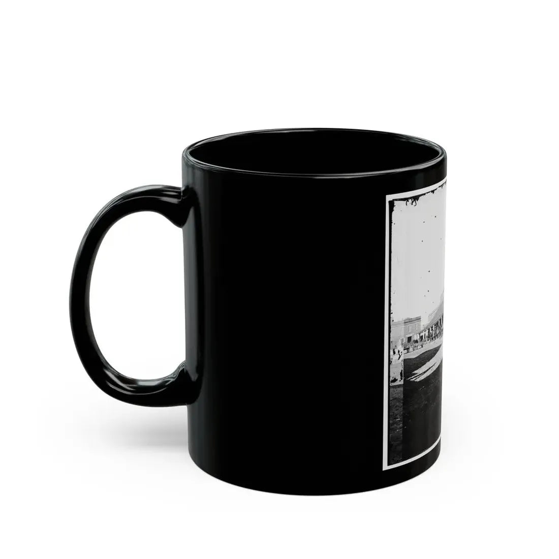 Savannah, Georgia (Vicinity). Market Place (U.S. Civil War) Black Coffee Mug - Go Mug Yourself
