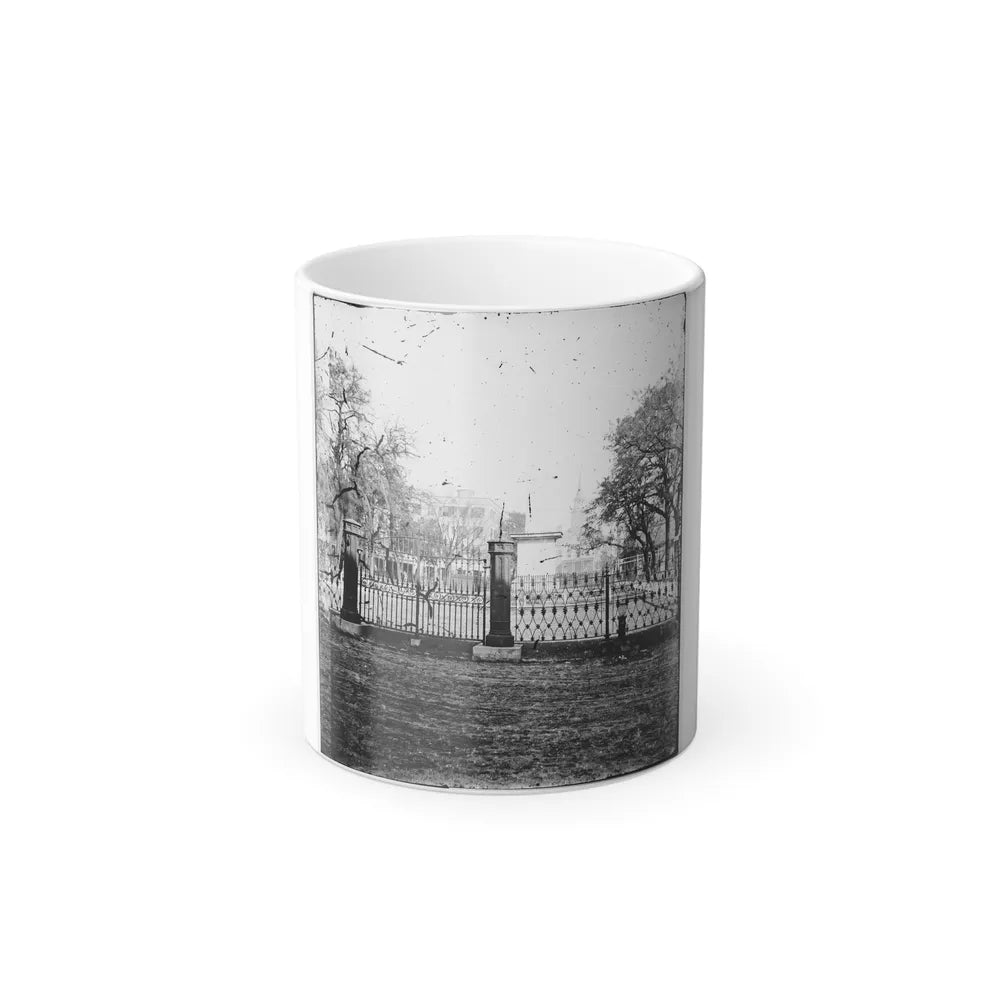 Savannah, Georgia. View (U.S. Civil War) Color Changing Coffee Mug 11oz-11oz-Go Mug Yourself