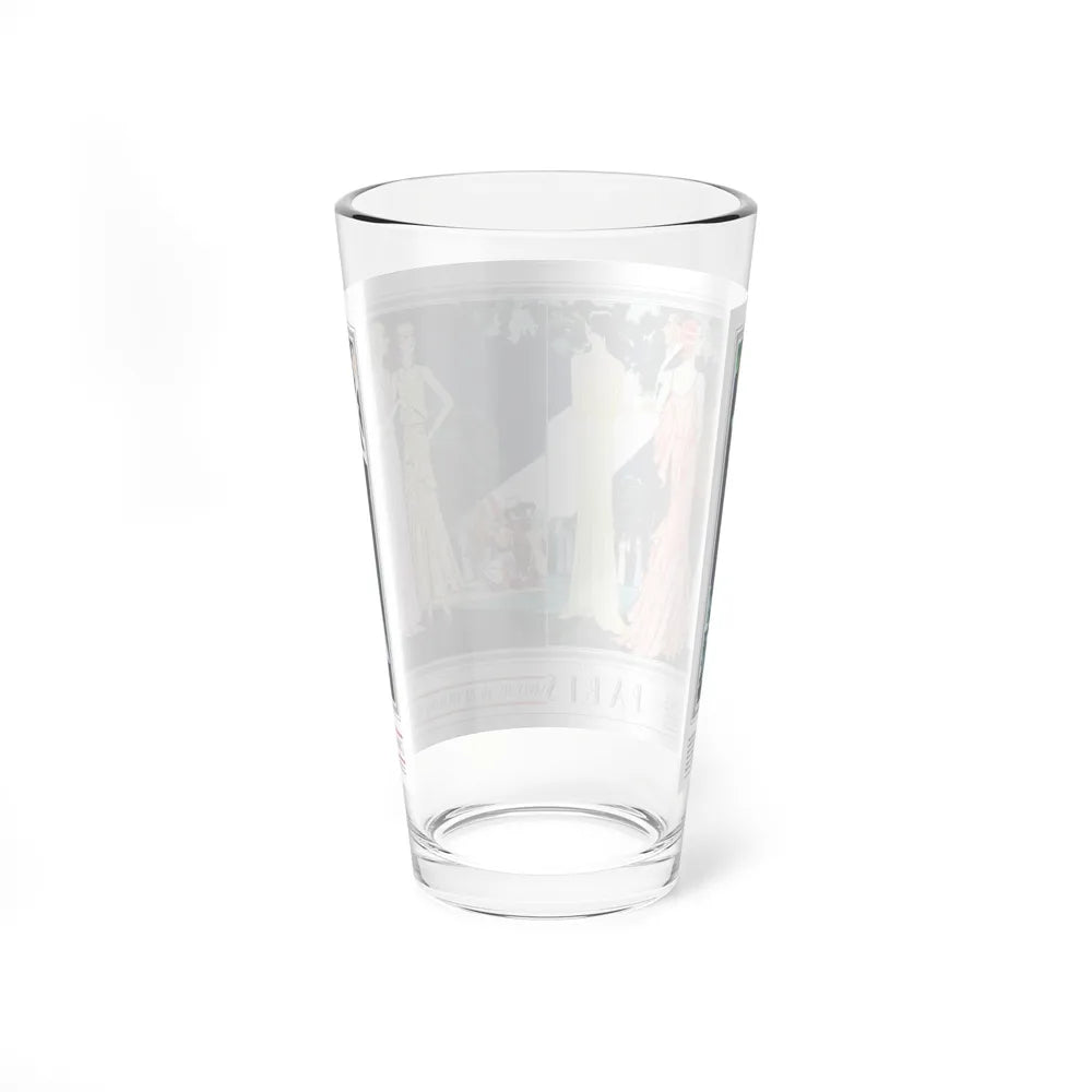 Saves Its Most Striking Ideas For The Evening, McCall's, July 1930 (Magazine Illustration) Pint Glass 16oz - Go Mug Yourself