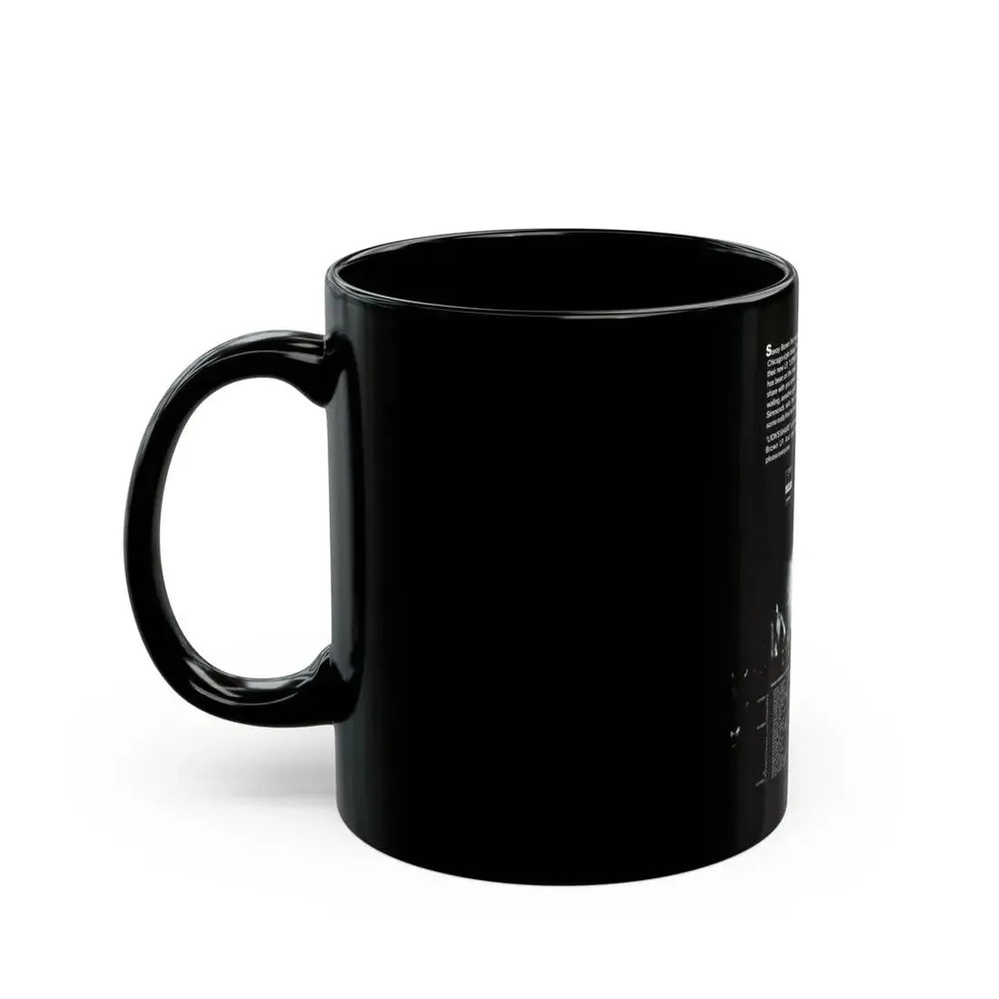 Savoy Brown 1972 (Music Poster) Black Coffee Mug - Go Mug Yourself