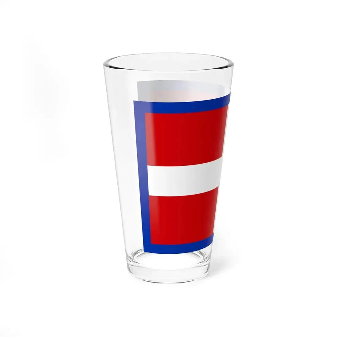 Savoyard flag (Italy) Pint Glass 16oz - Go Mug Yourself