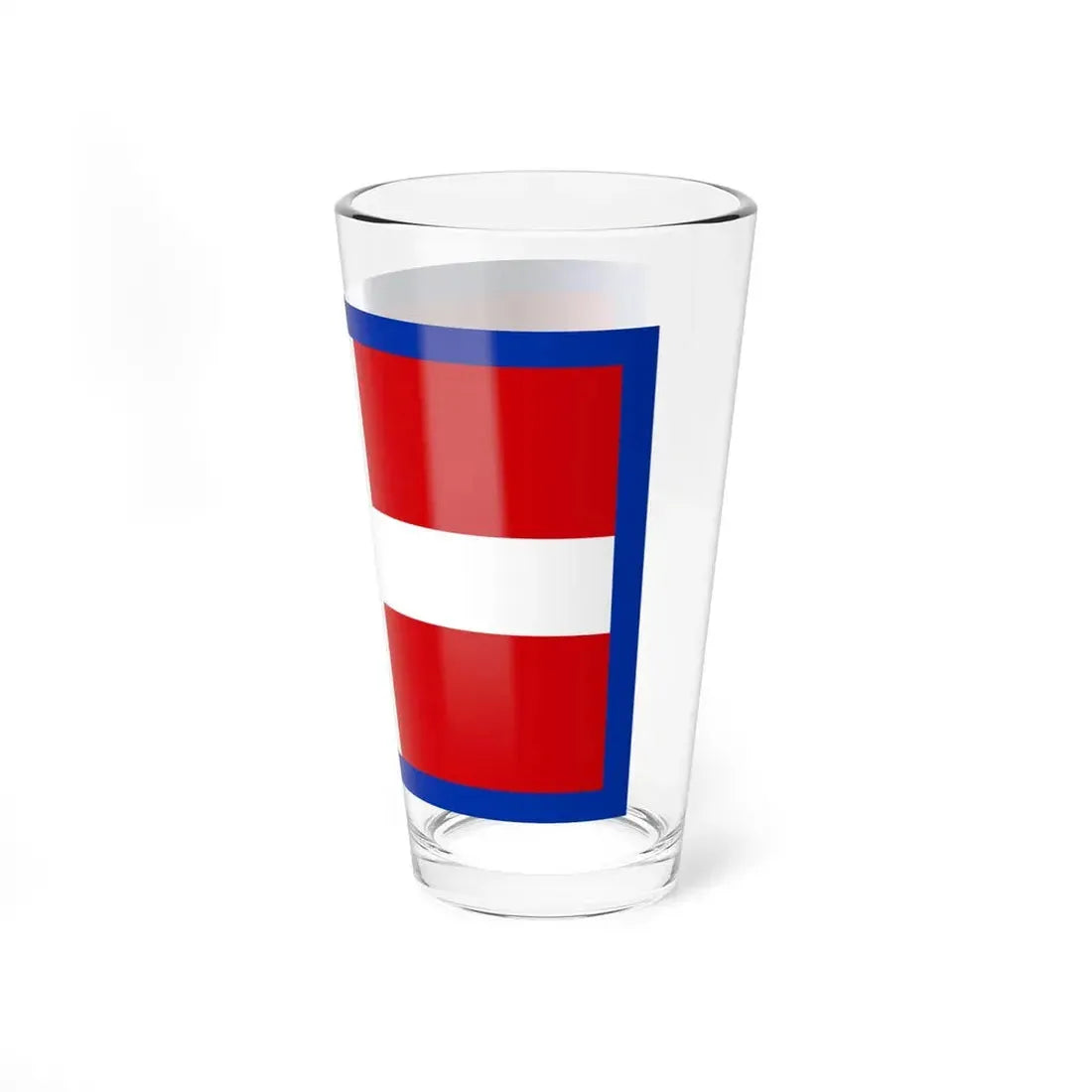 Savoyard flag (Italy) Pint Glass 16oz - Go Mug Yourself