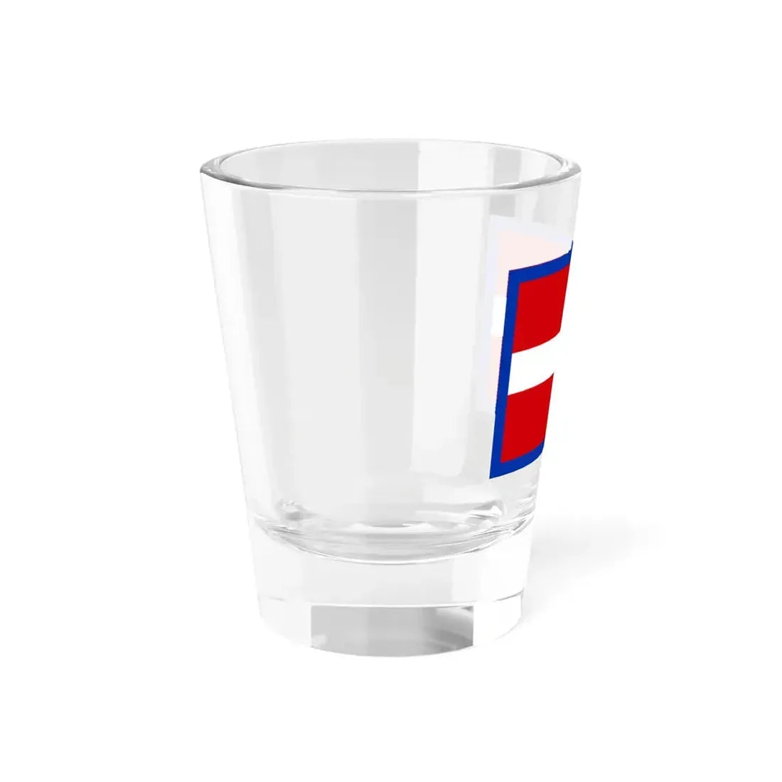 Savoyard flag (Italy) Shot Glass 1.5oz - Go Mug Yourself