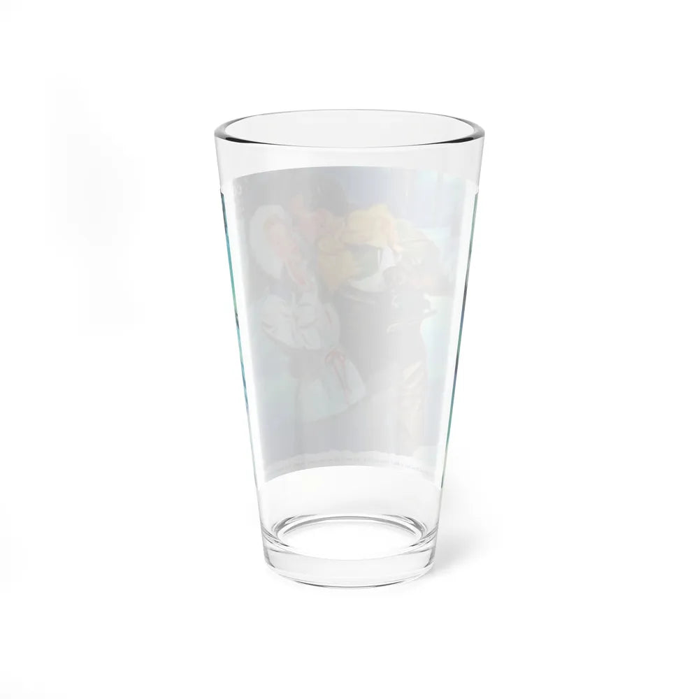 Say, Haven't You Been Kissed Before, Collier's, March 23, 1946 (Magazine Illustration) Pint Glass 16oz - Go Mug Yourself