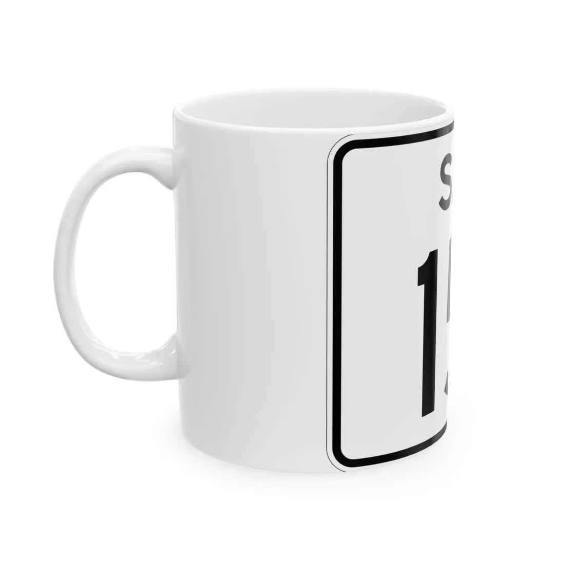 SC-151 (South Carolina) (Road Sign) White Coffee Mug - Go Mug Yourself