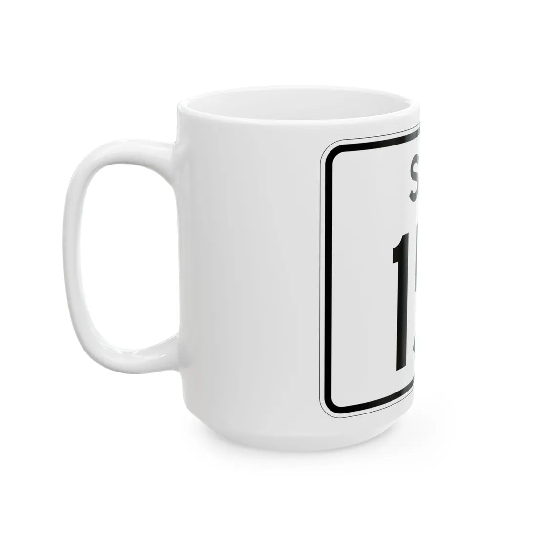 SC-151 (South Carolina) (Road Sign) White Coffee Mug - Go Mug Yourself