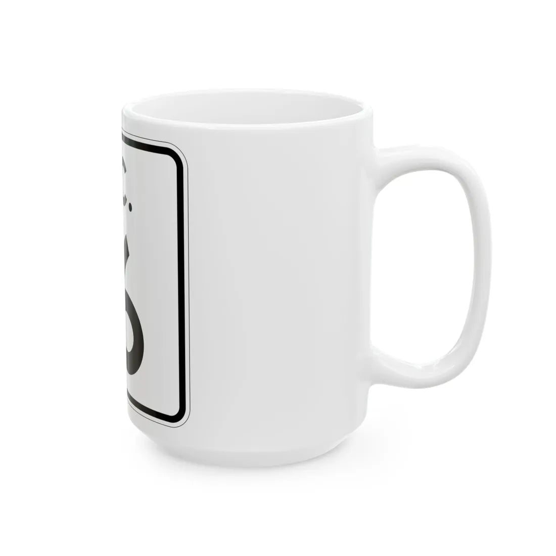 SC-16 (South Carolina) (Road Sign) White Coffee Mug - Go Mug Yourself