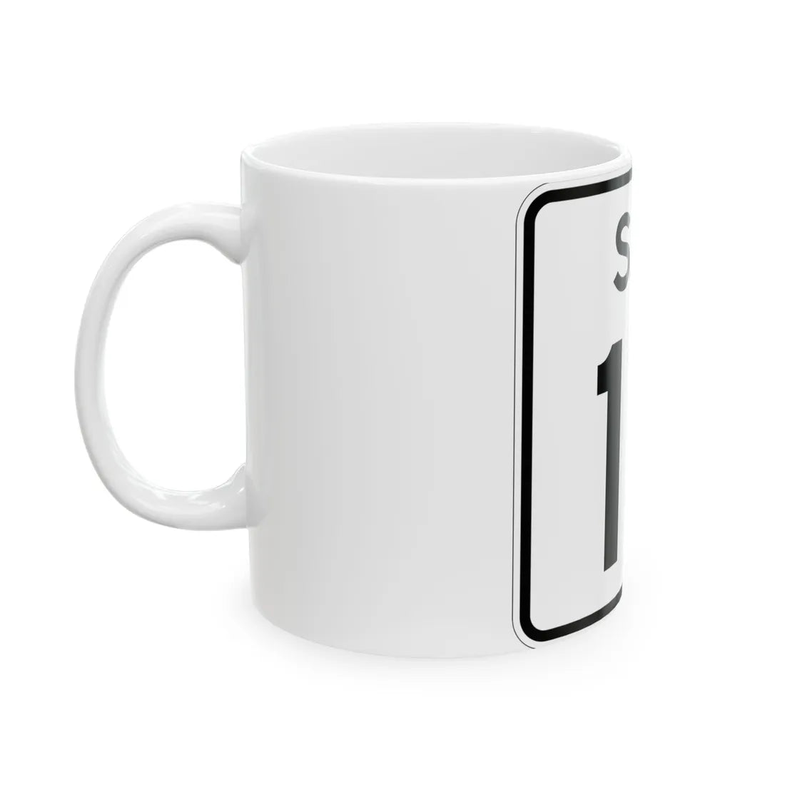 SC-17 (South Carolina) (Road Sign) White Coffee Mug - Go Mug Yourself