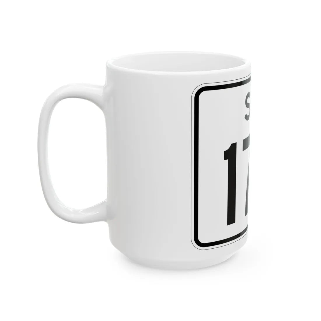 SC-170 (South Carolina) (Road Sign) White Coffee Mug - Go Mug Yourself