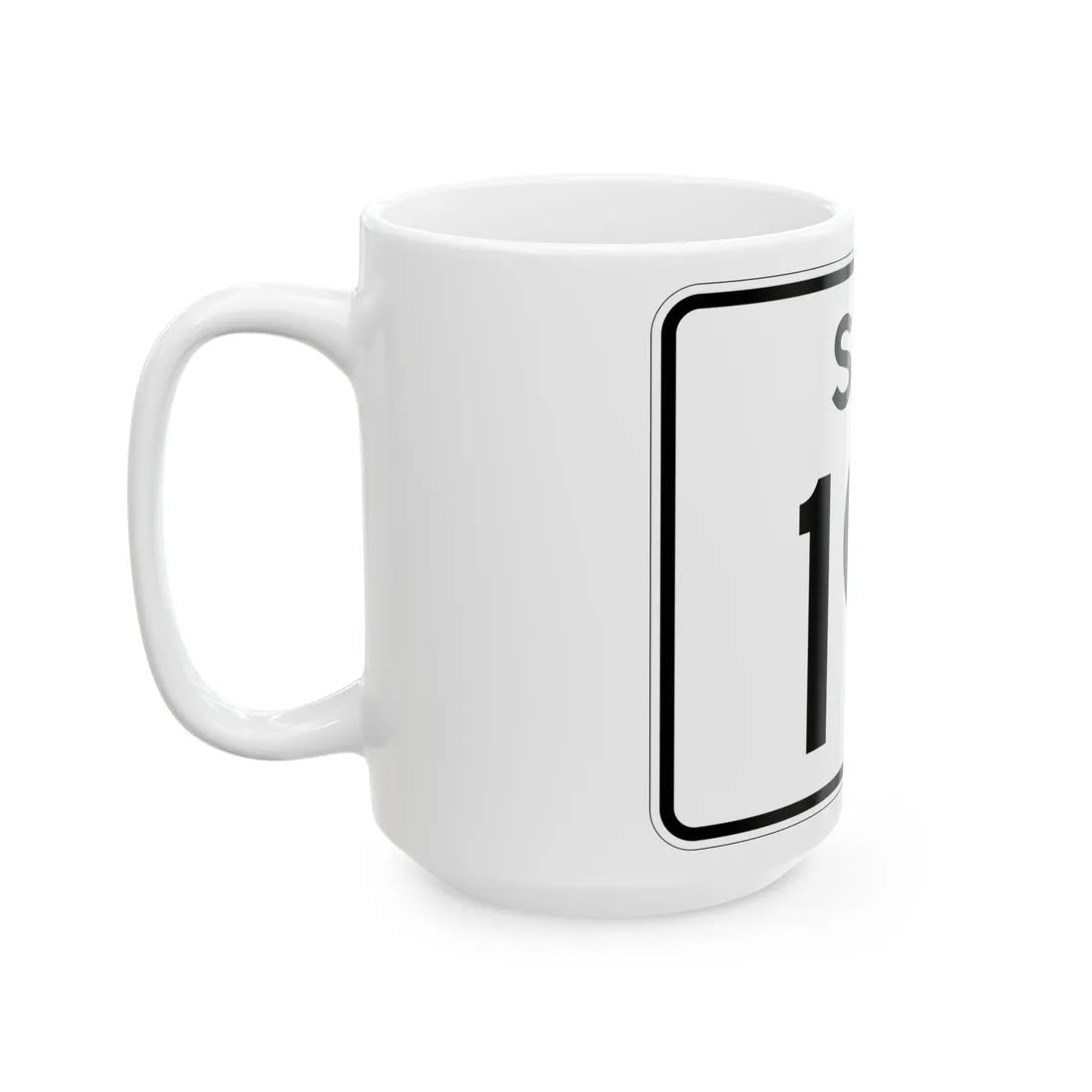 SC-191 (South Carolina) (Road Sign) White Coffee Mug - Go Mug Yourself