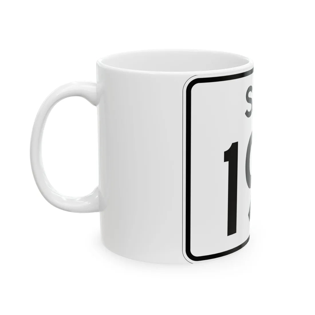 SC-192 (South Carolina) (Road Sign) White Coffee Mug - Go Mug Yourself