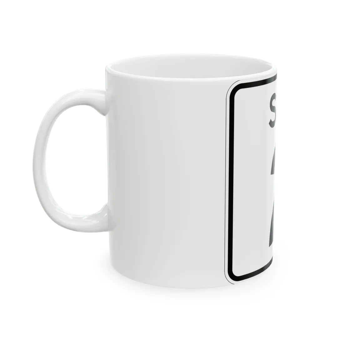 SC-2 (South Carolina) (Road Sign) White Coffee Mug - Go Mug Yourself