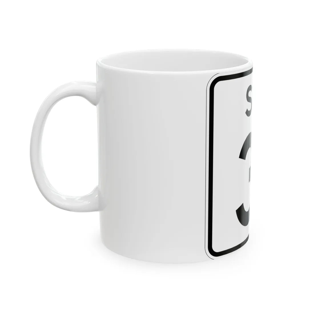 SC-31 (South Carolina) (Road Sign) White Coffee Mug - Go Mug Yourself