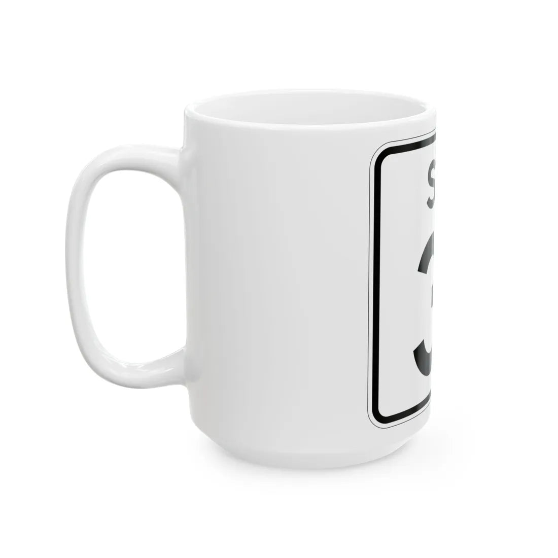 SC-31 (South Carolina) (Road Sign) White Coffee Mug - Go Mug Yourself
