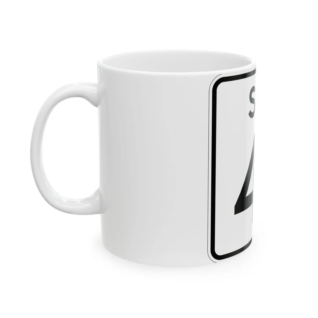 SC-41 (South Carolina) (Road Sign) White Coffee Mug - Go Mug Yourself
