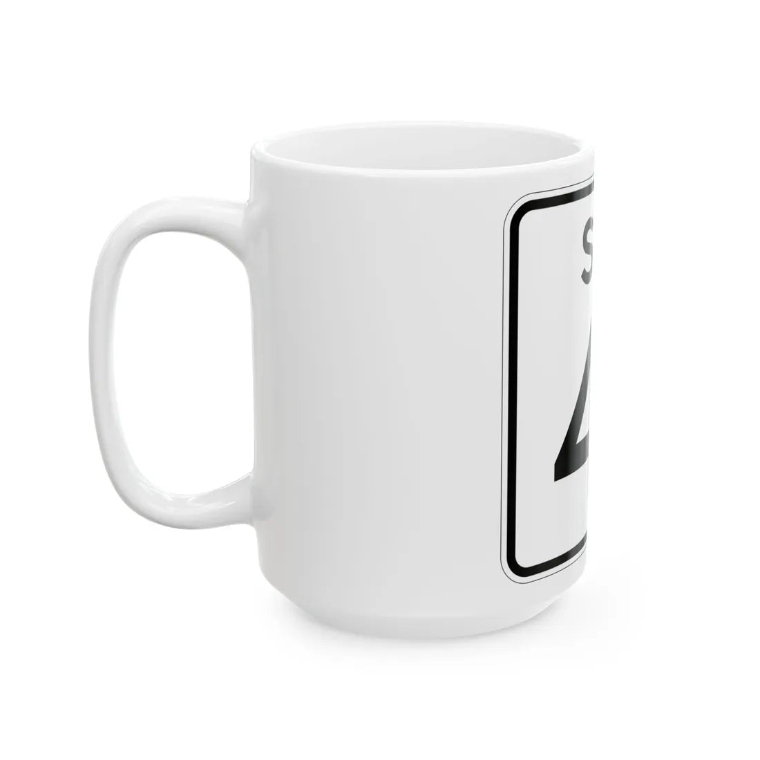SC-41 (South Carolina) (Road Sign) White Coffee Mug - Go Mug Yourself