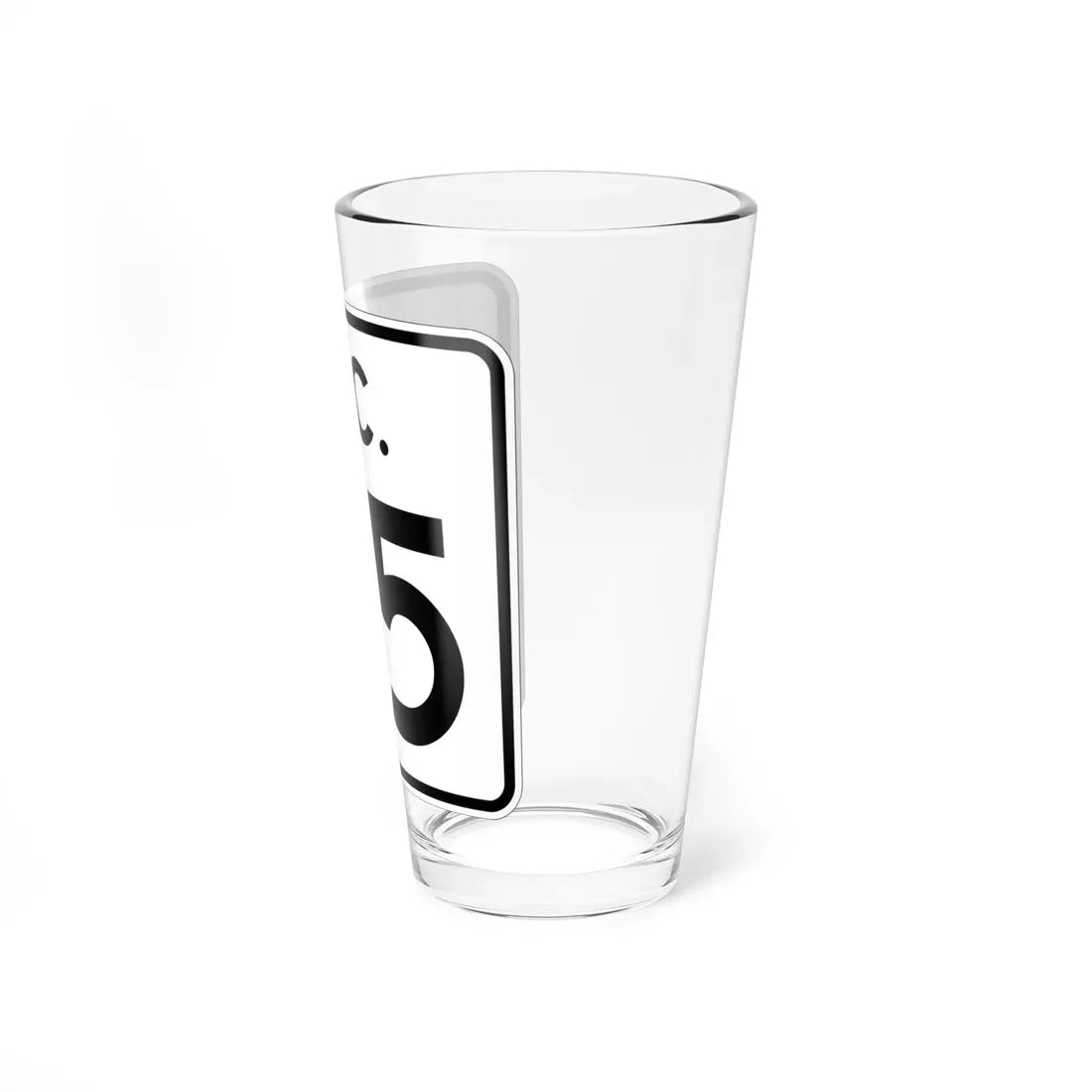 SC-75 (South Carolina) (Road Sign) Pint Glass 16oz - Go Mug Yourself