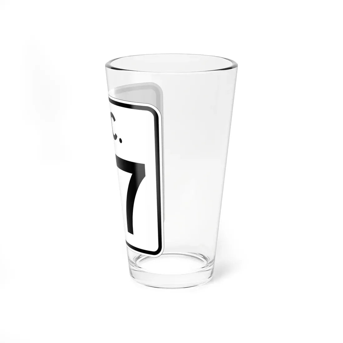 SC-87 (South Carolina) (Road Sign) Pint Glass 16oz - Go Mug Yourself